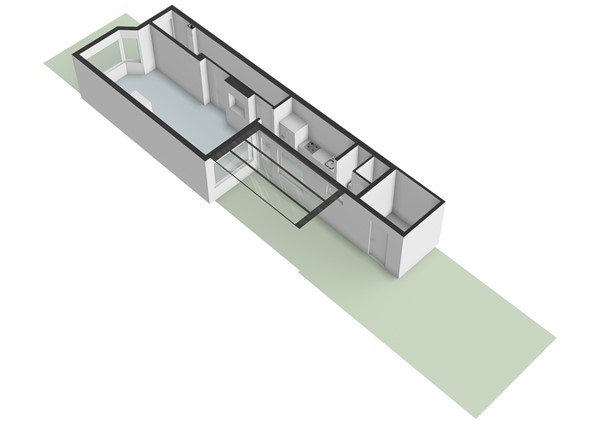 Floorplan - Soembastraat 65, 2315 BS Leiden